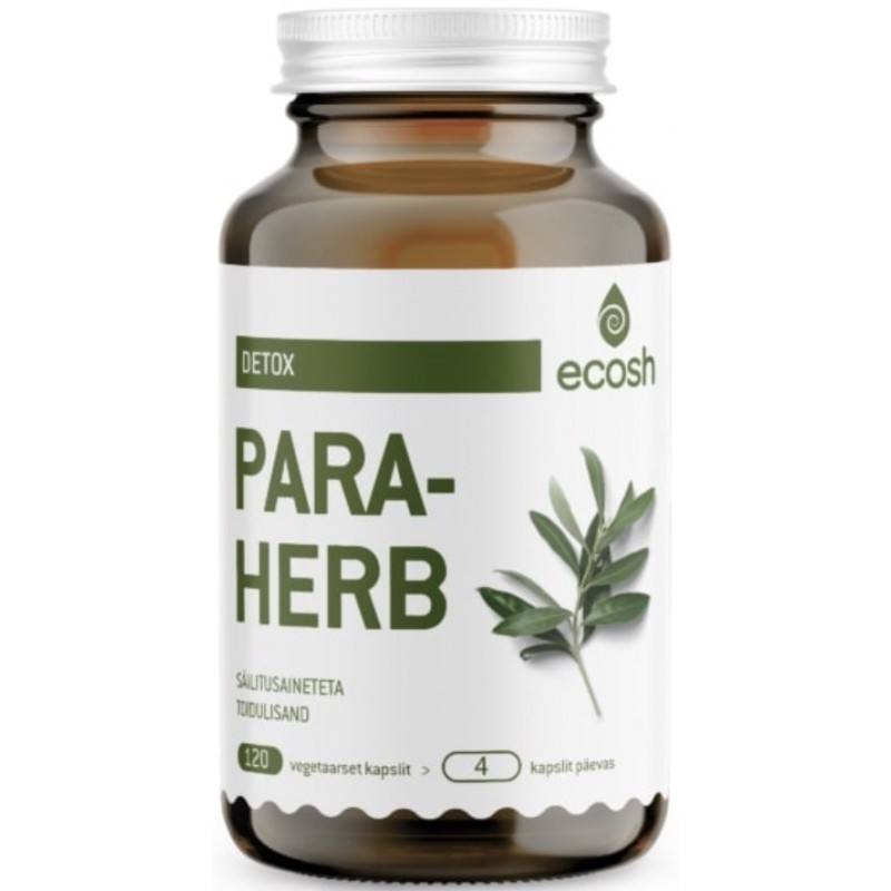 Ecosh Para-Herb parasiitide vastu 120 vege kapslit foto